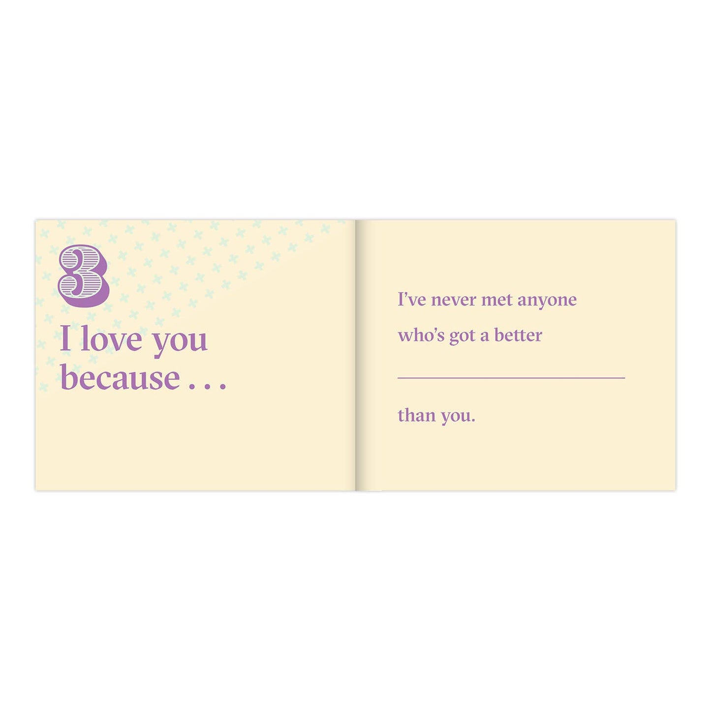 I Love You Because …   Fill in the Love® Book