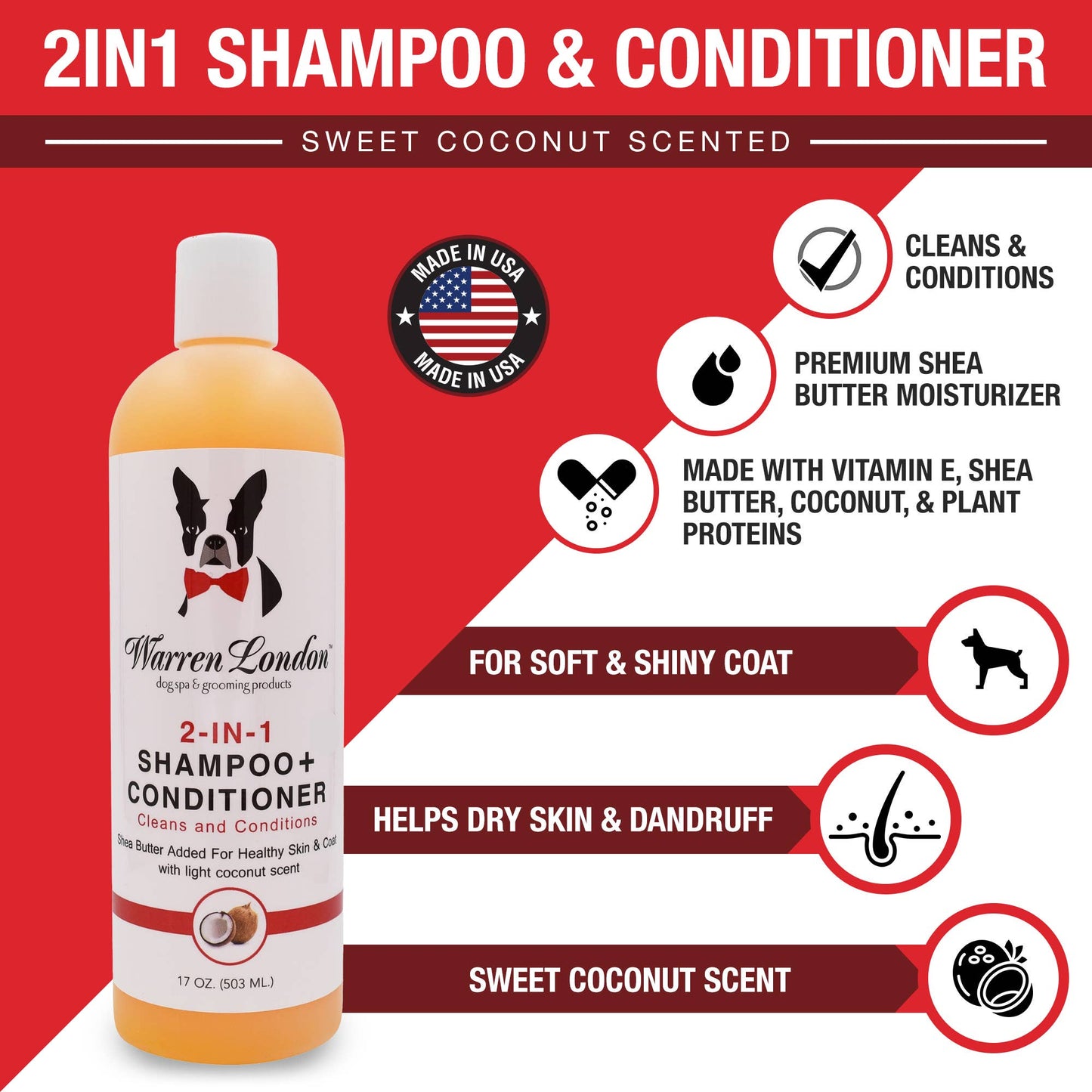 Shampoo: 2in1 plus Conditioner - 2 Sizes