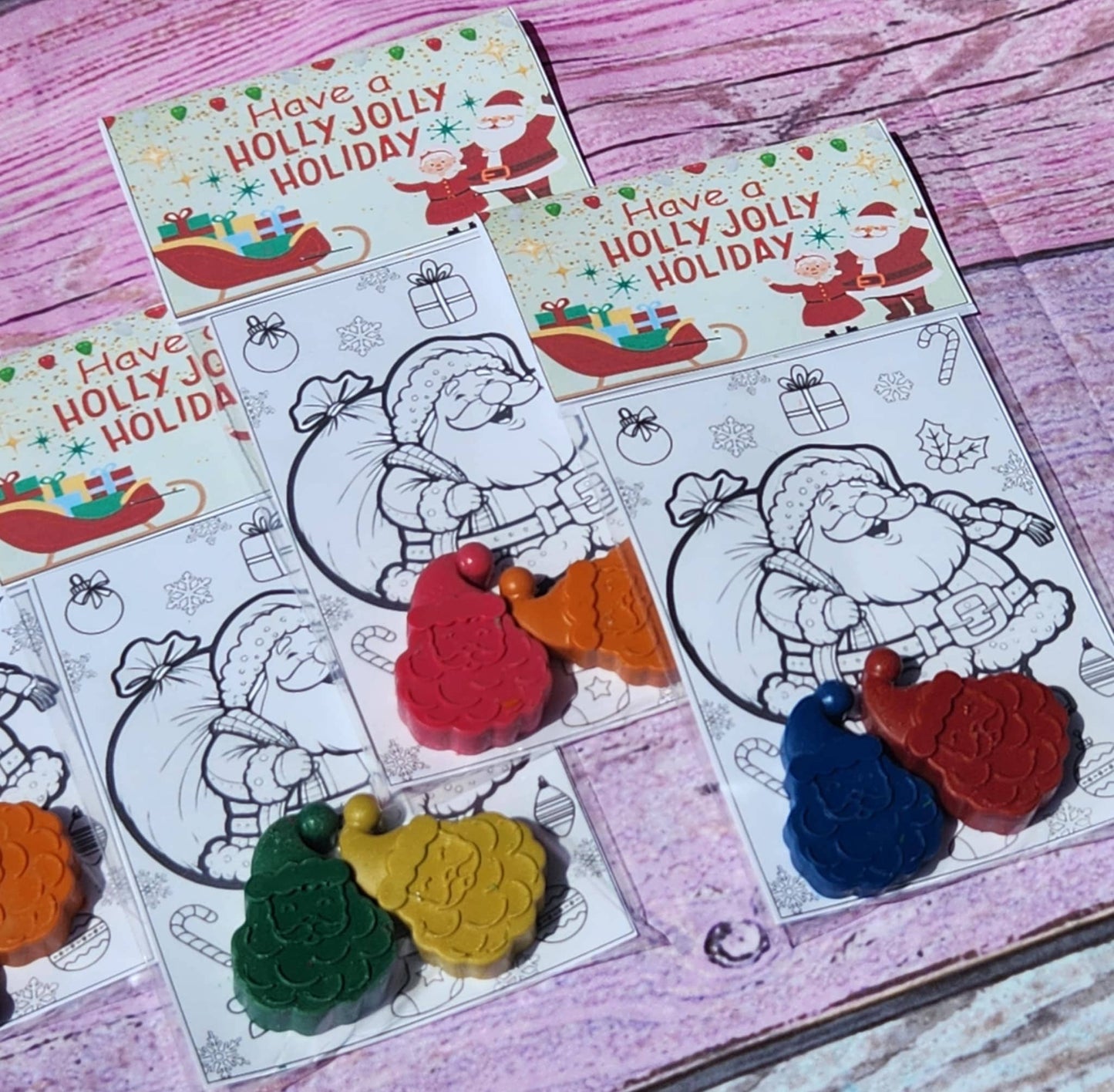 Santa Coloring Kits