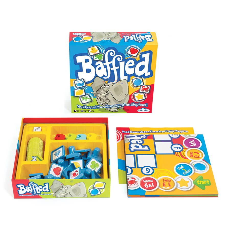 Baffled Board Game for Ages 6+