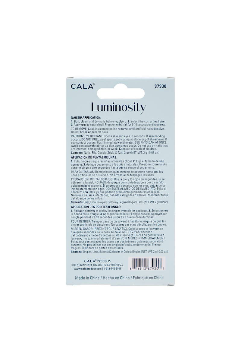 CALA 87930 Chrome Silver Luminosity Cat Eye Nail Kit -