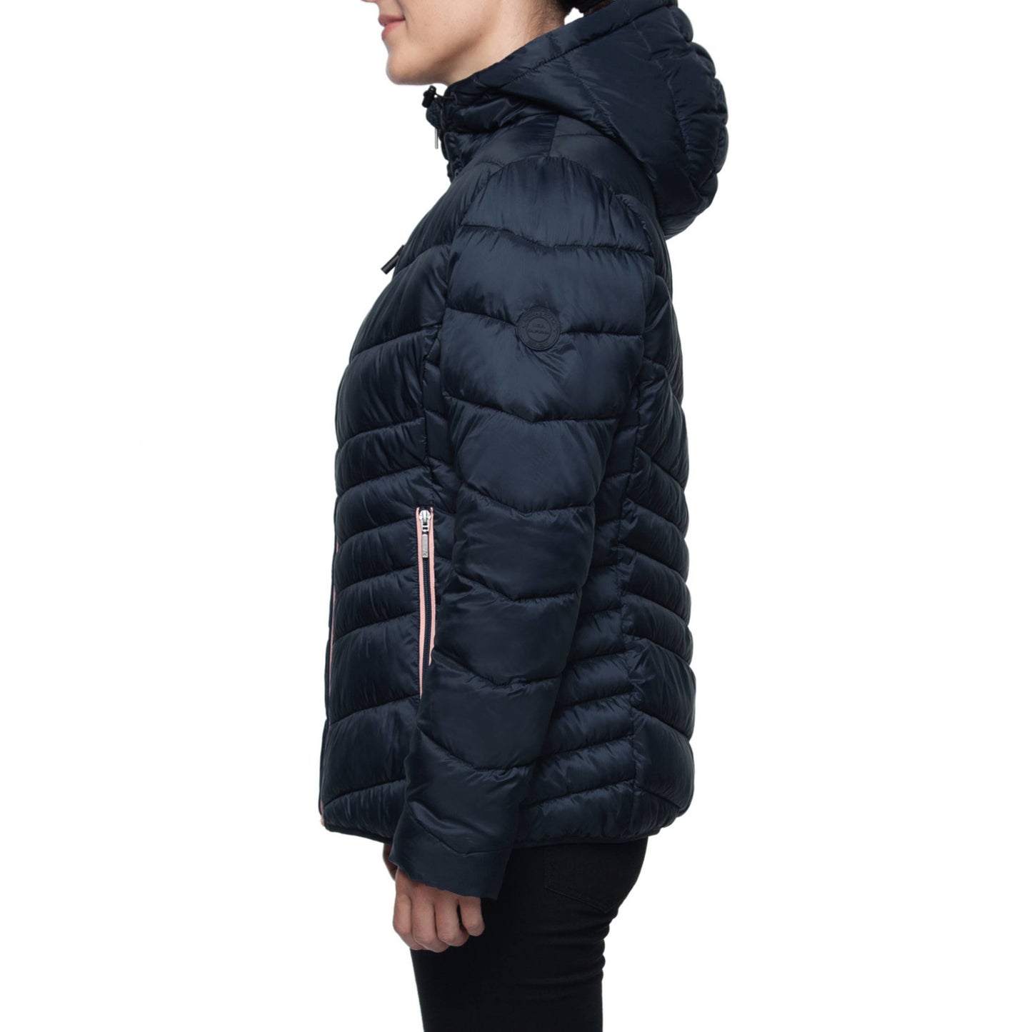 Women's Light Curvy Fit Puffer Jacket Coat