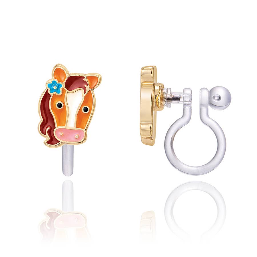 CLIP ON Cutie Earrings | Pretty Pony