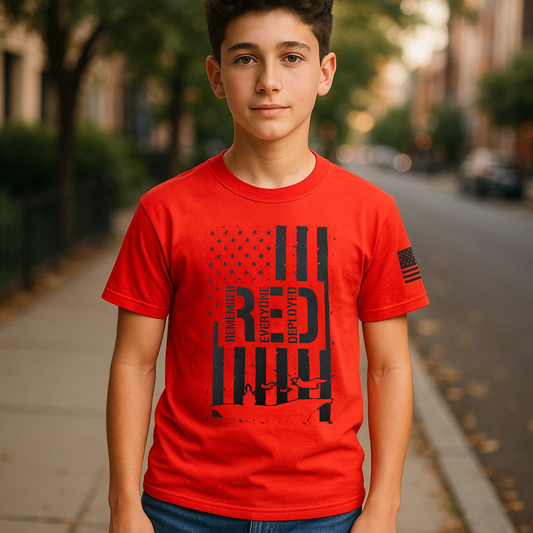 Remember Everyone Deployed Youth T-Shirt