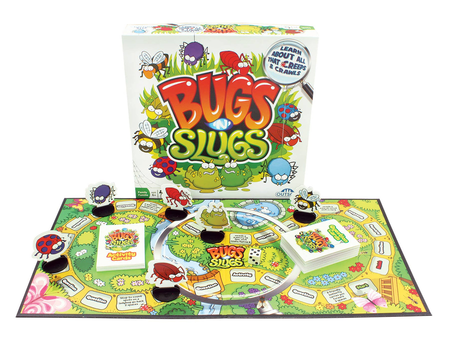 Bugs 'N' Slugs Board Game - A Creepy Crawly Adventure 🐞