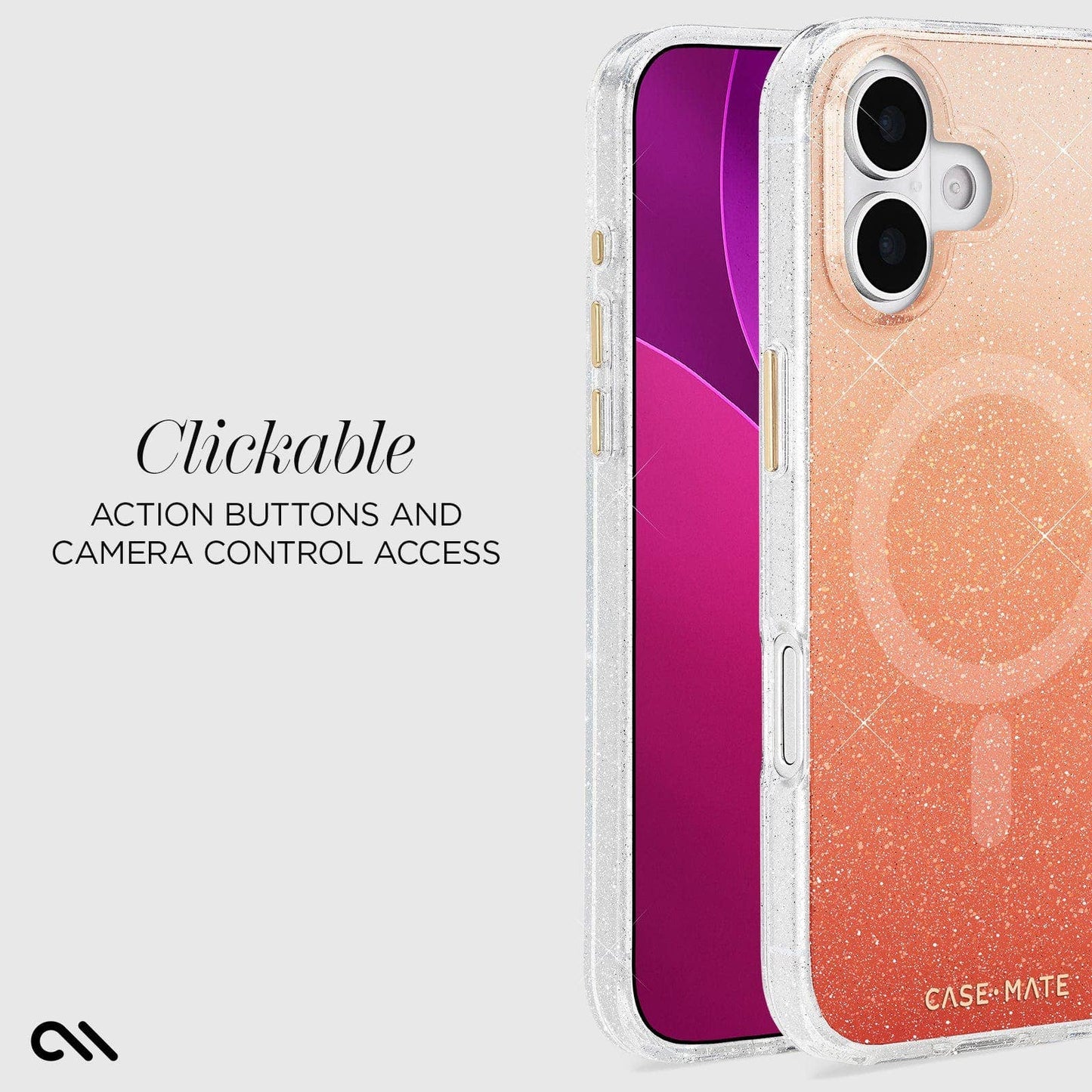 Sheer Twinkle Orange Ombré MagSafe - iPhone 17