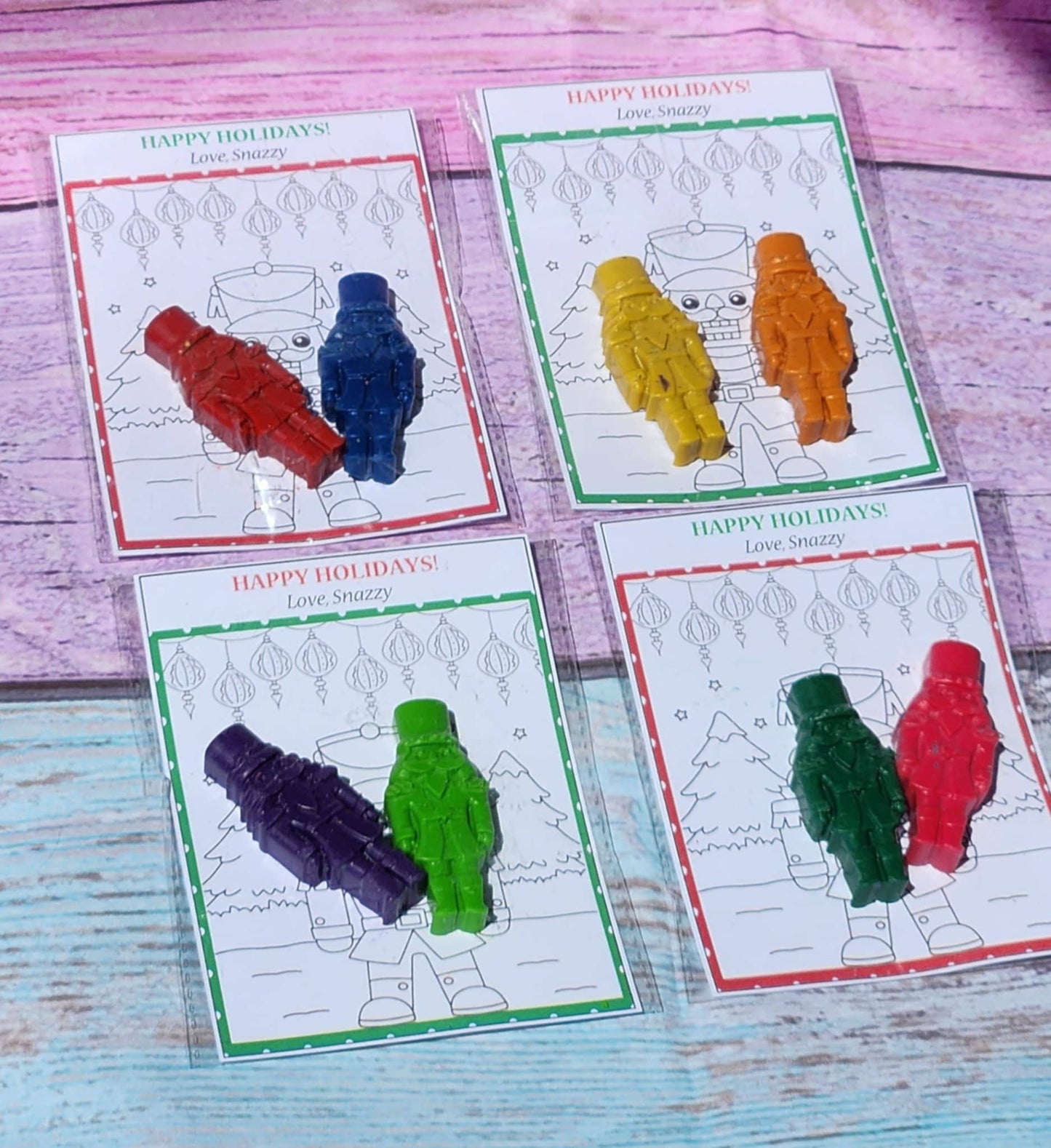 Toy Soldier Coloring Kit – Christmas Party Favors for Kids