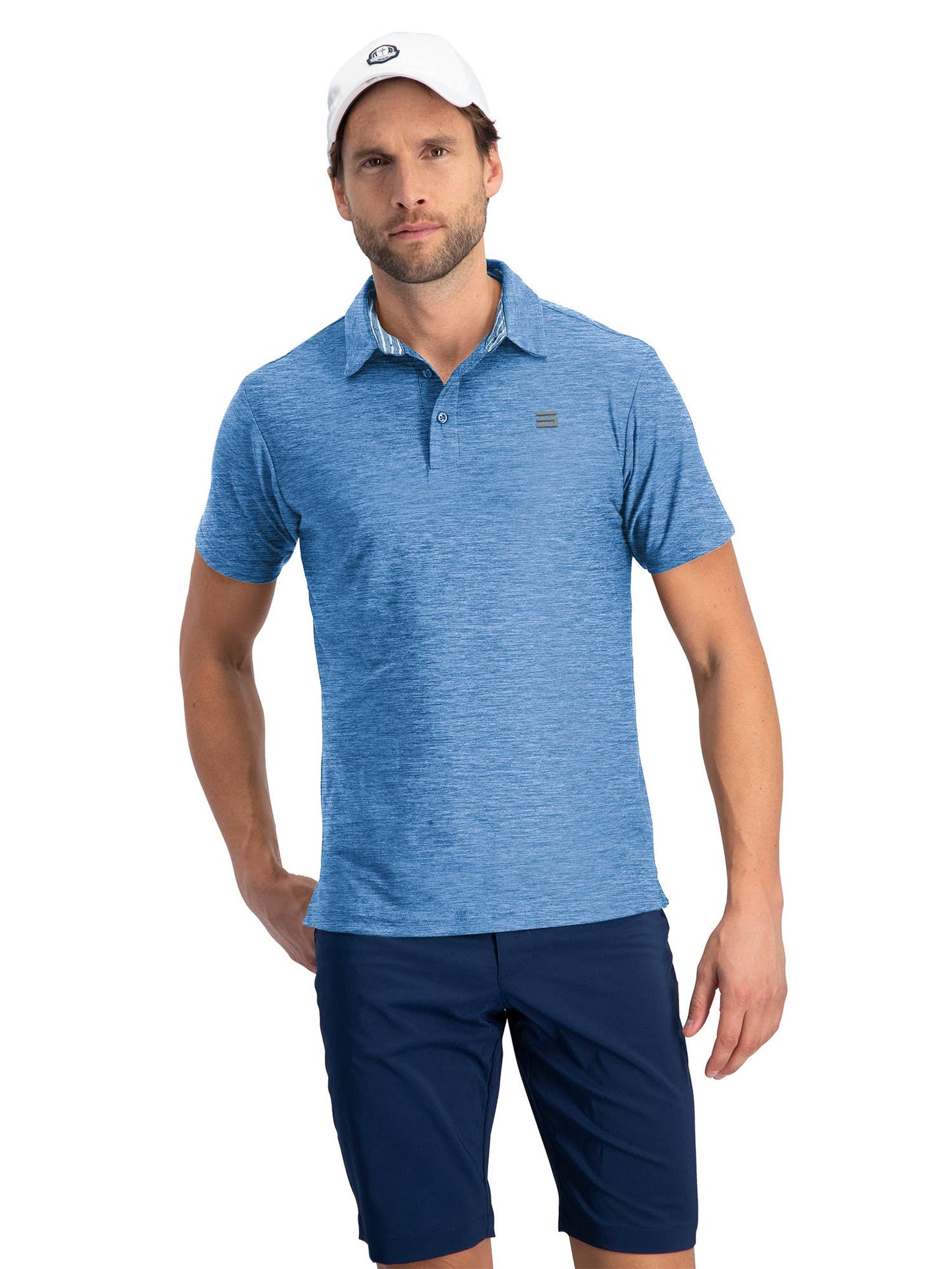 Men's Quick Dry Golf Shirts - Short Sleeve, Athletic Polo