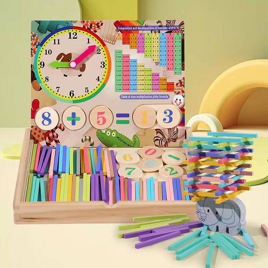 Christmas Mathematical & Educational Wooden Kids Toy