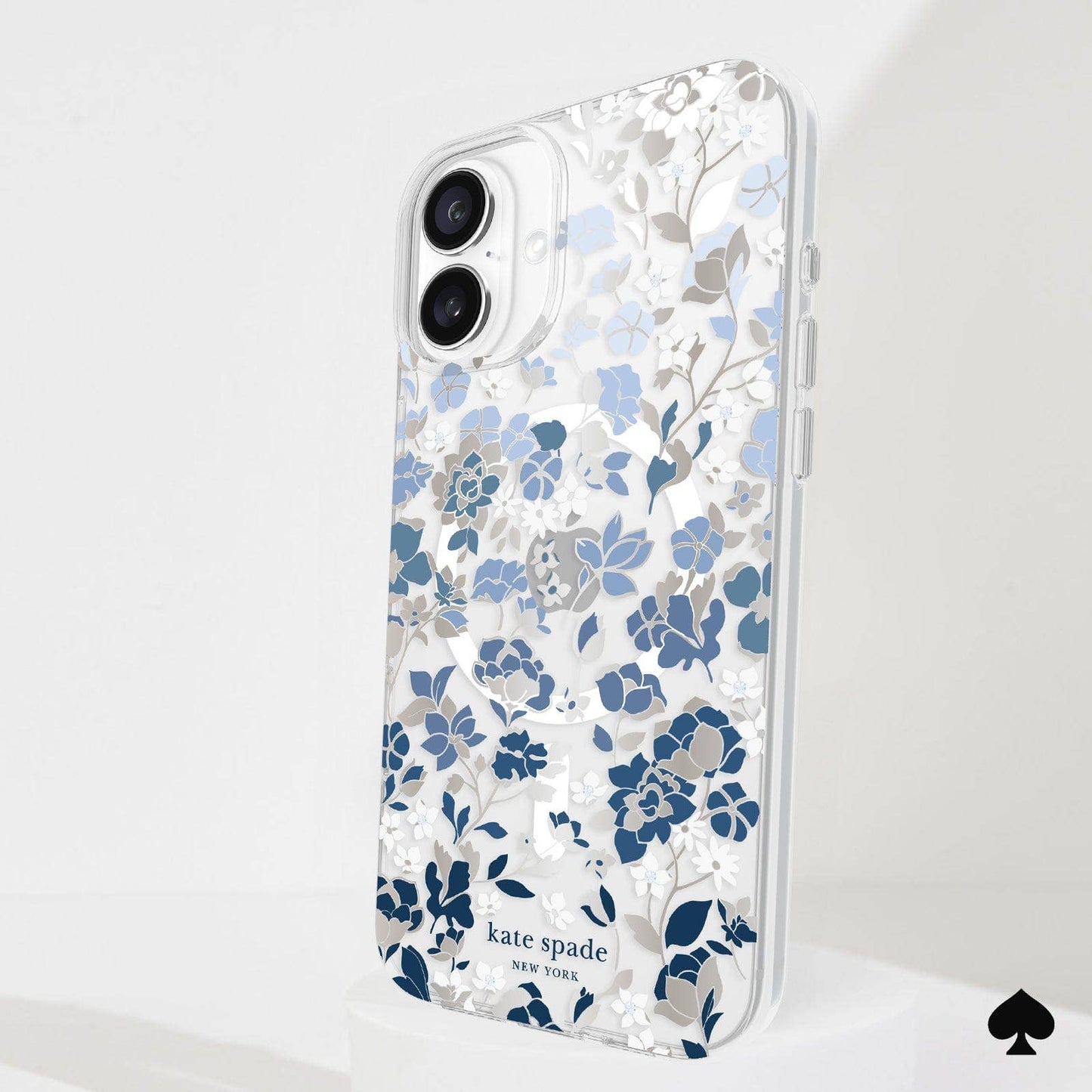Kate spade new york iPhone 16 Plus Flowerbed Blue MagSafe