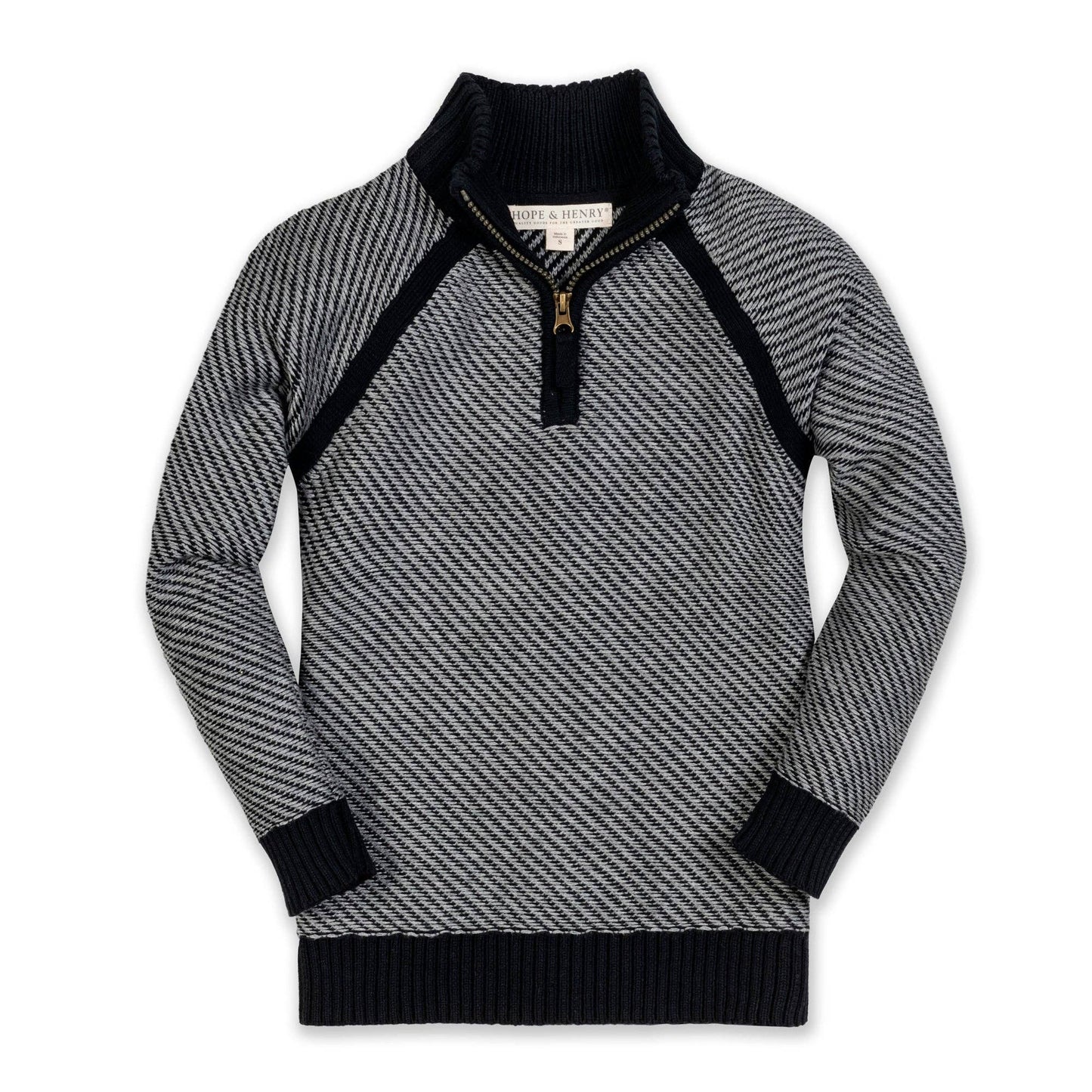 Half Zip Raglan Sweater