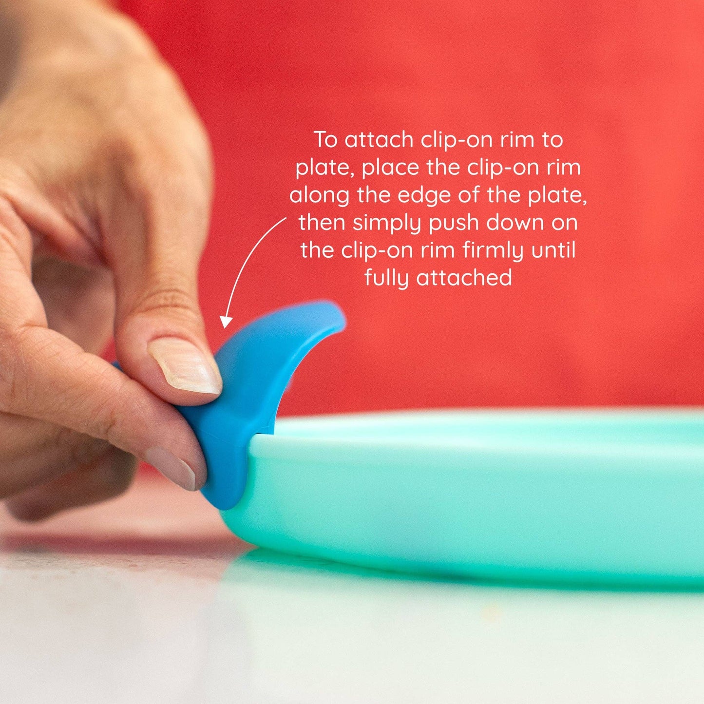 321 Grow Silicone Easy Scoop & Hold Plate Set