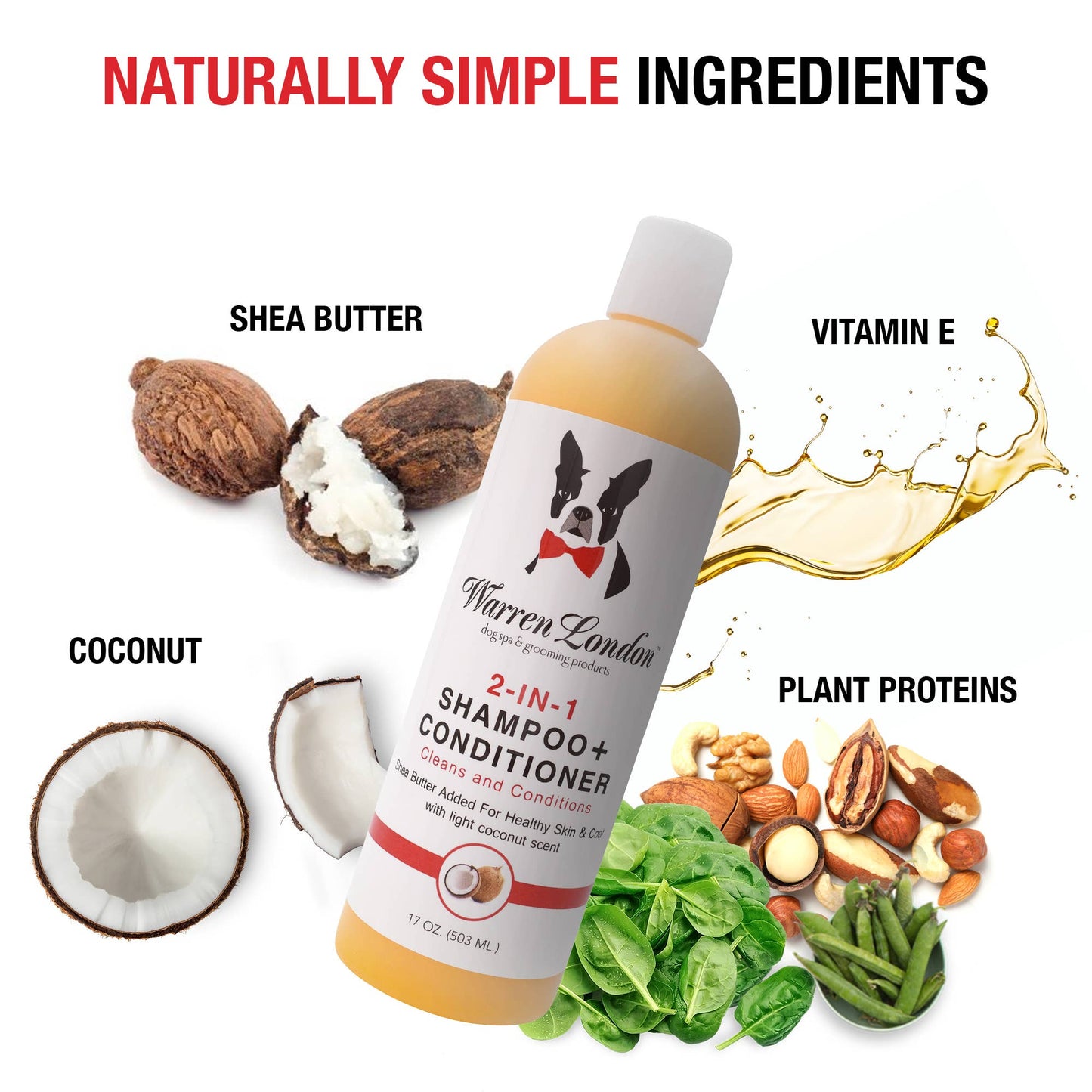 Shampoo: 2in1 plus Conditioner - 2 Sizes