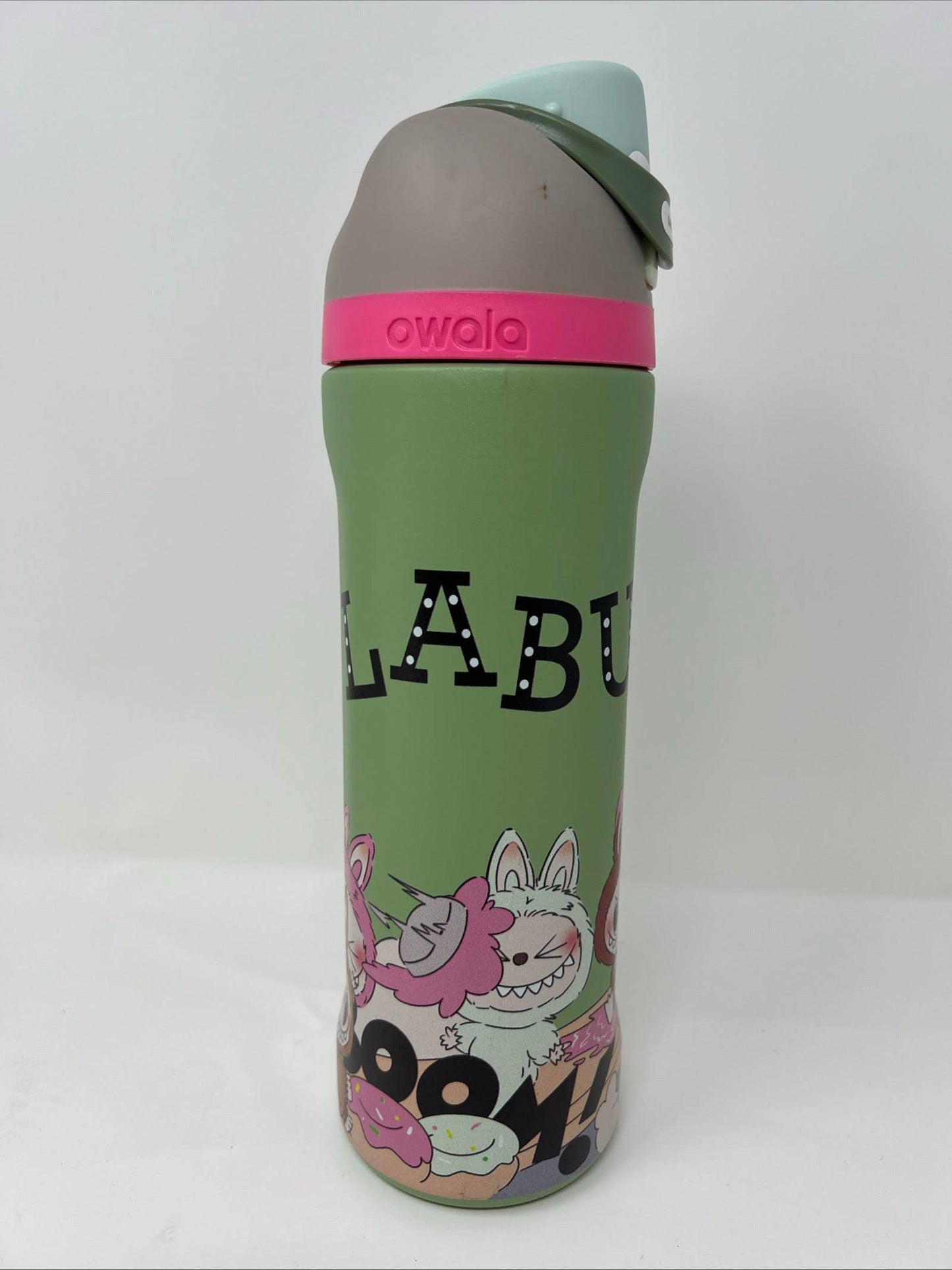 Labubu Printed Owala Bottle – Exciting Macaron Design