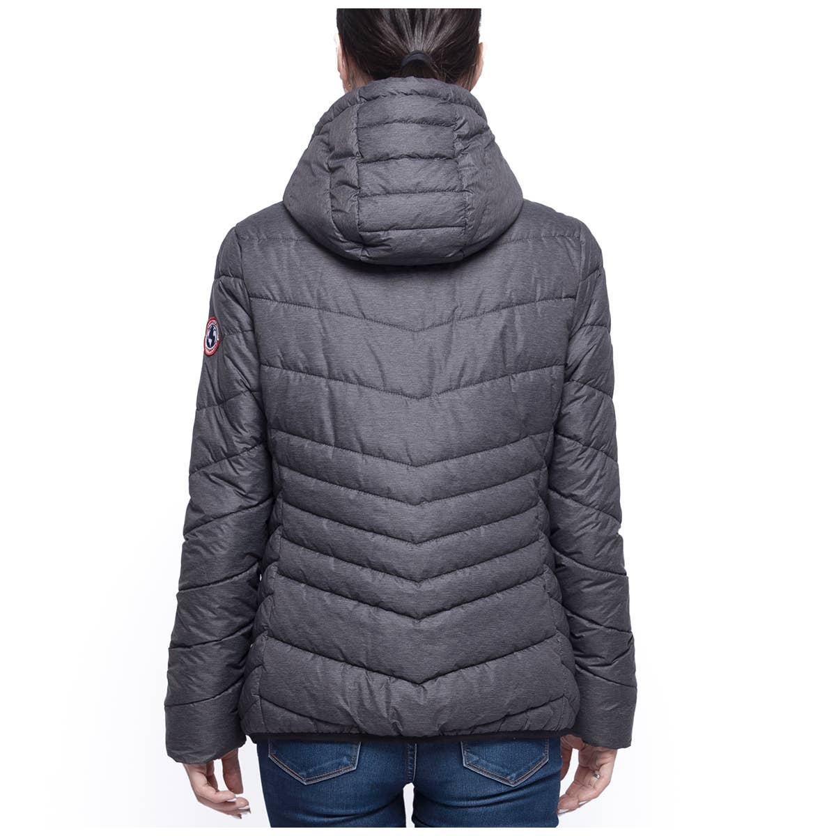 Women's Light Curvy Fit Puffer Jacket Coat