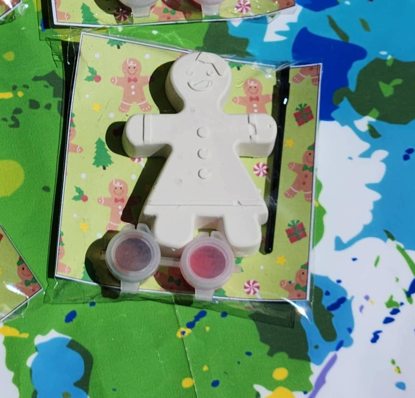 Ginger Bread Paint Kit Sets