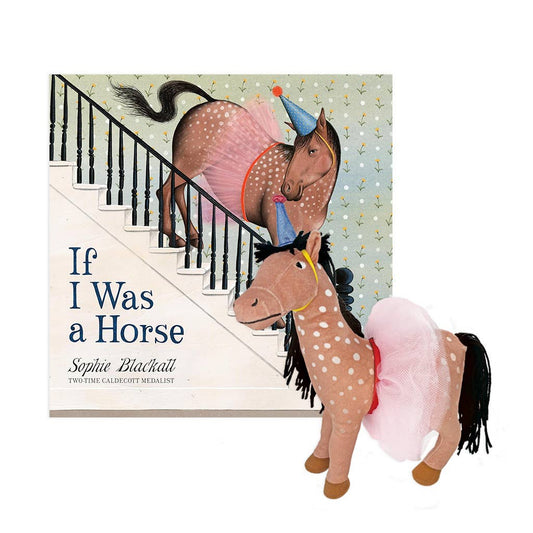 If I Was A Horse Plush and hardcover book