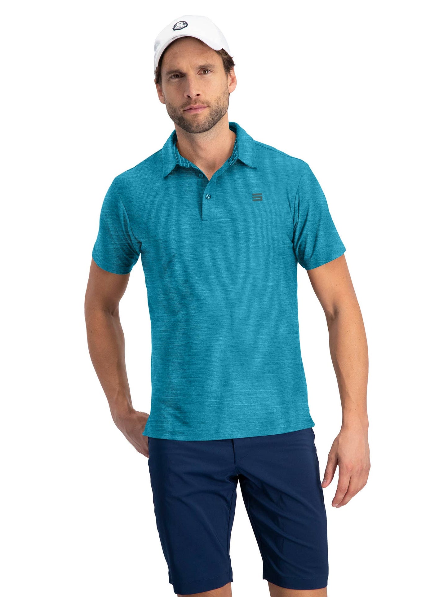 Men's Quick Dry Golf Shirts - Short Sleeve, Athletic Polo