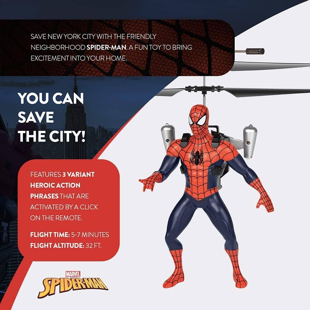 2CH Spider-Man Marvel IR Helicopter