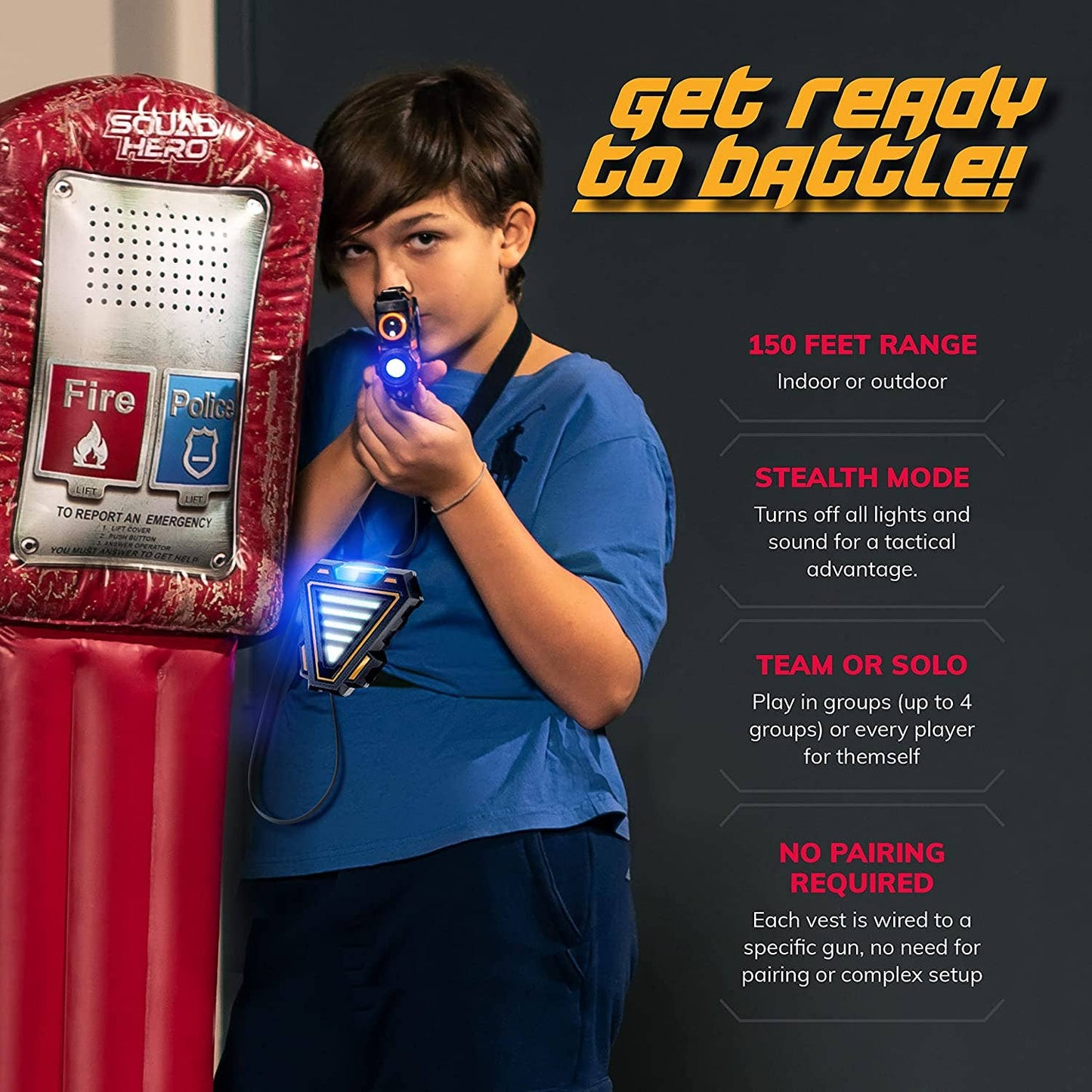 Rechargeable Laser Tag Set light Force Edition