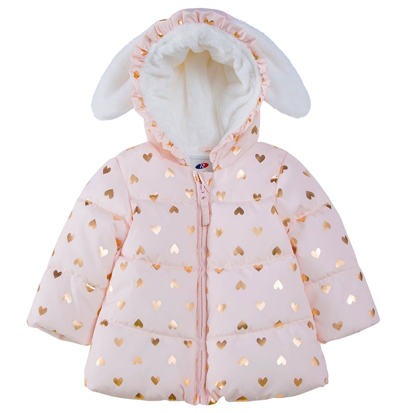 Baby Toddler Girls' Fleece Lined Puffer Coat