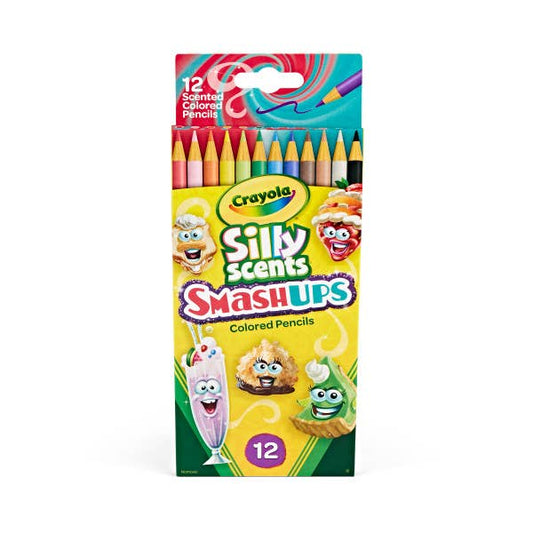 Crayola 12 Count Silly Scents Mashups Colored Pencils