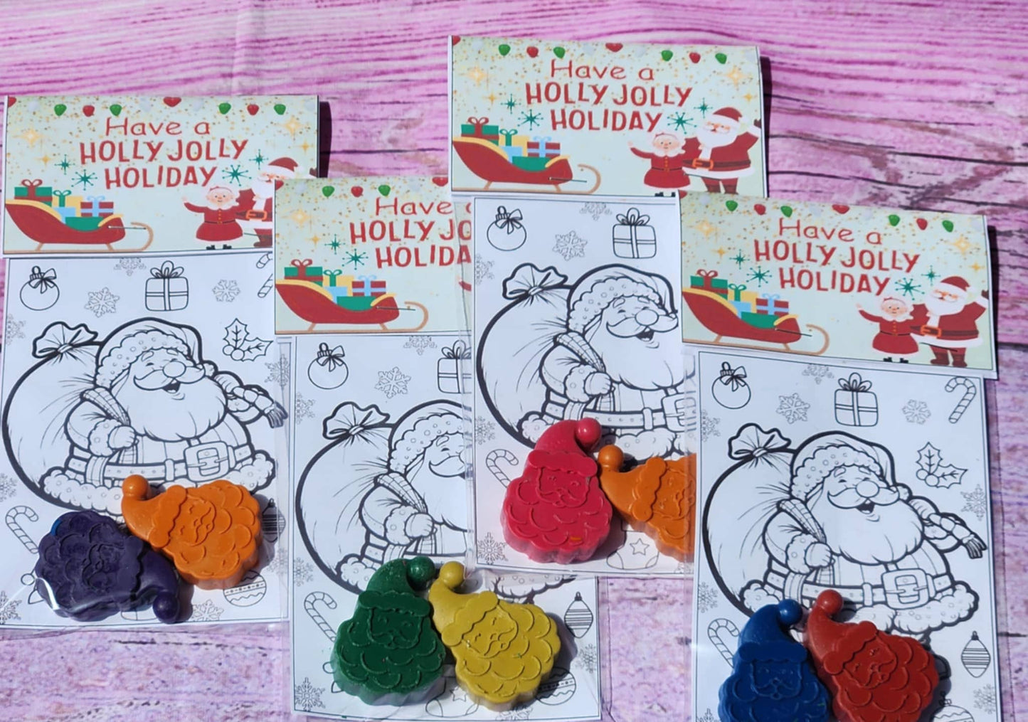 Santa Coloring Kits
