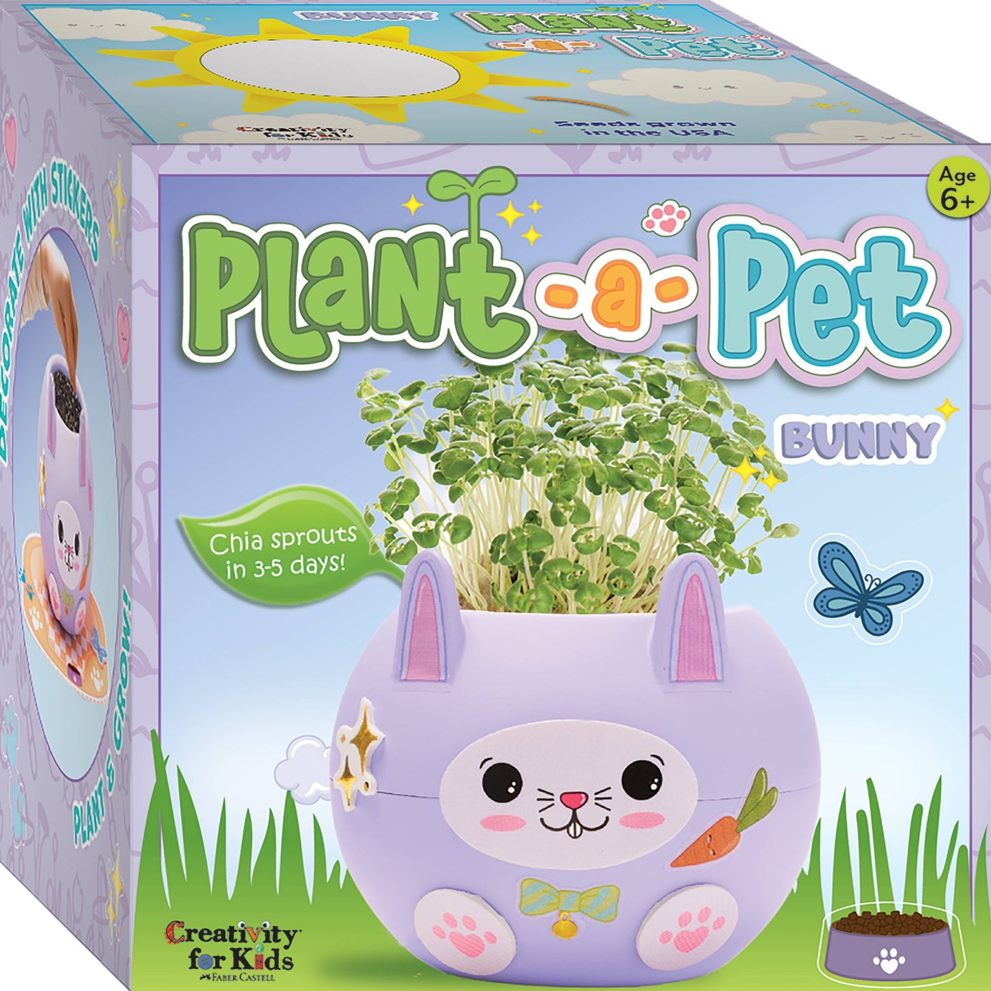 Plant and Decorate a Pet Mini Grow Craft Kit for Kids