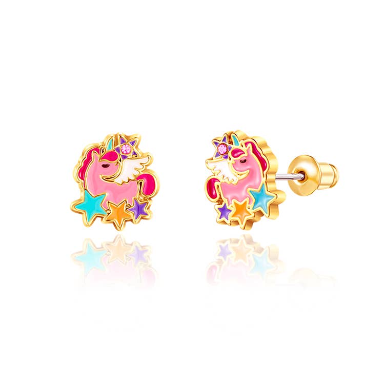 Wish Upon a Unicorn Cutie Stud Earrings