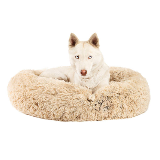 Best Friends by Sheri Donut Shag Taupe 30x30