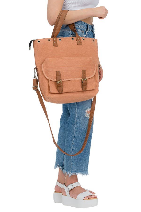 Crossbody Tote Bag Backpack