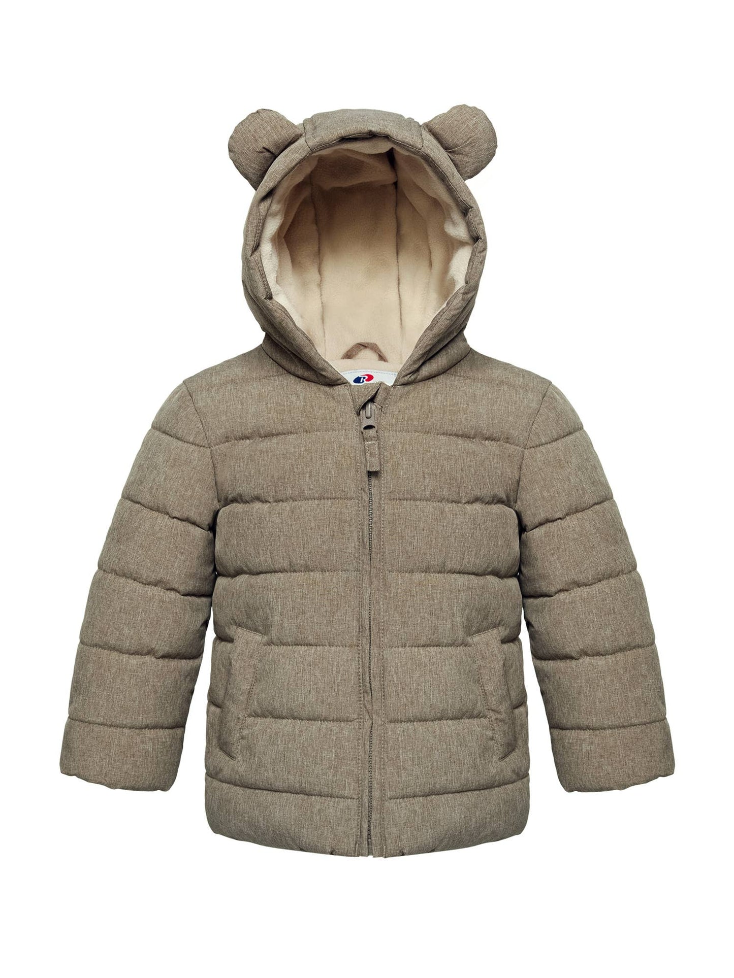 Baby Toddler Boys' Fleece Lined Puffer Jacket