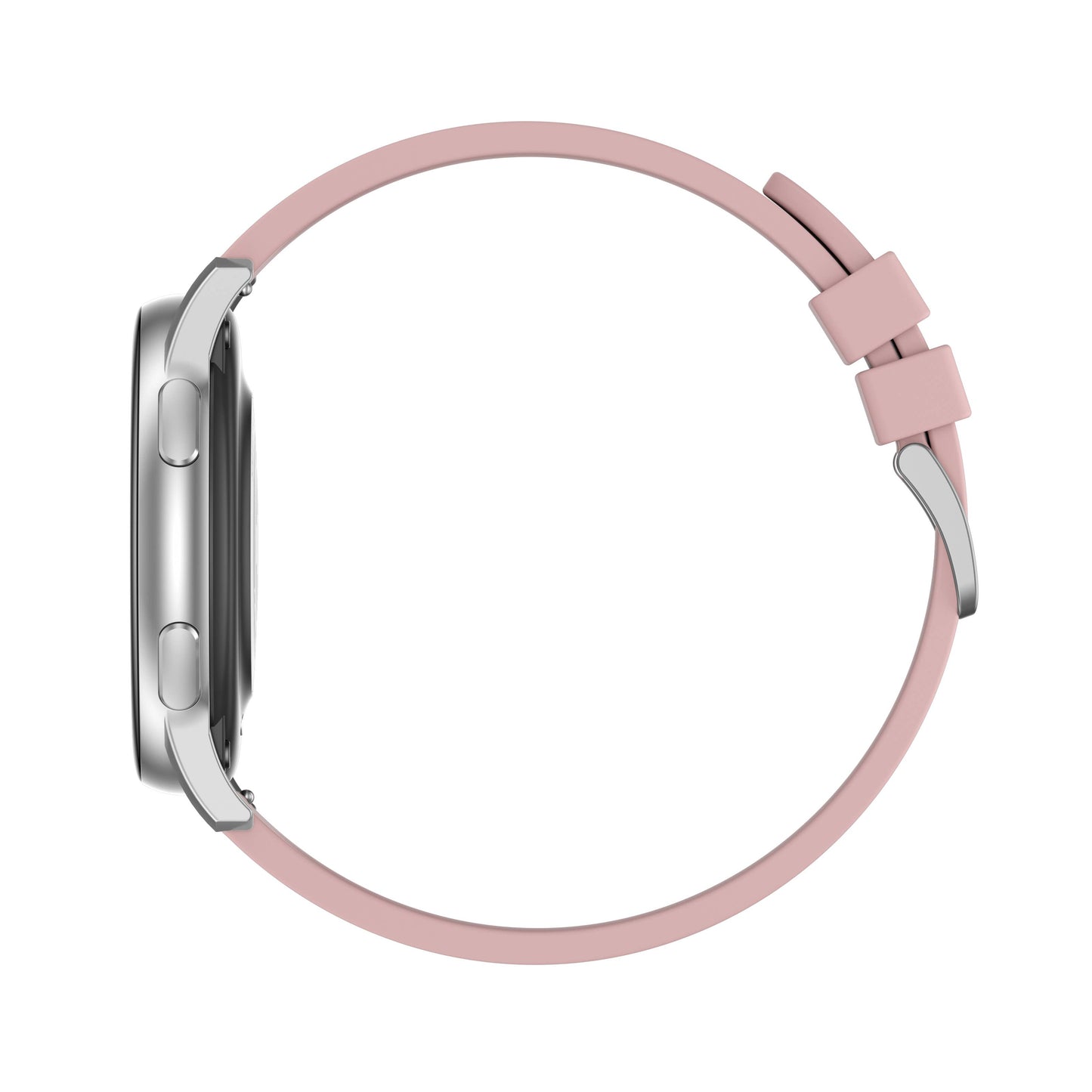 Smart Sport pink silicon watch work w/ Android & Apple phone