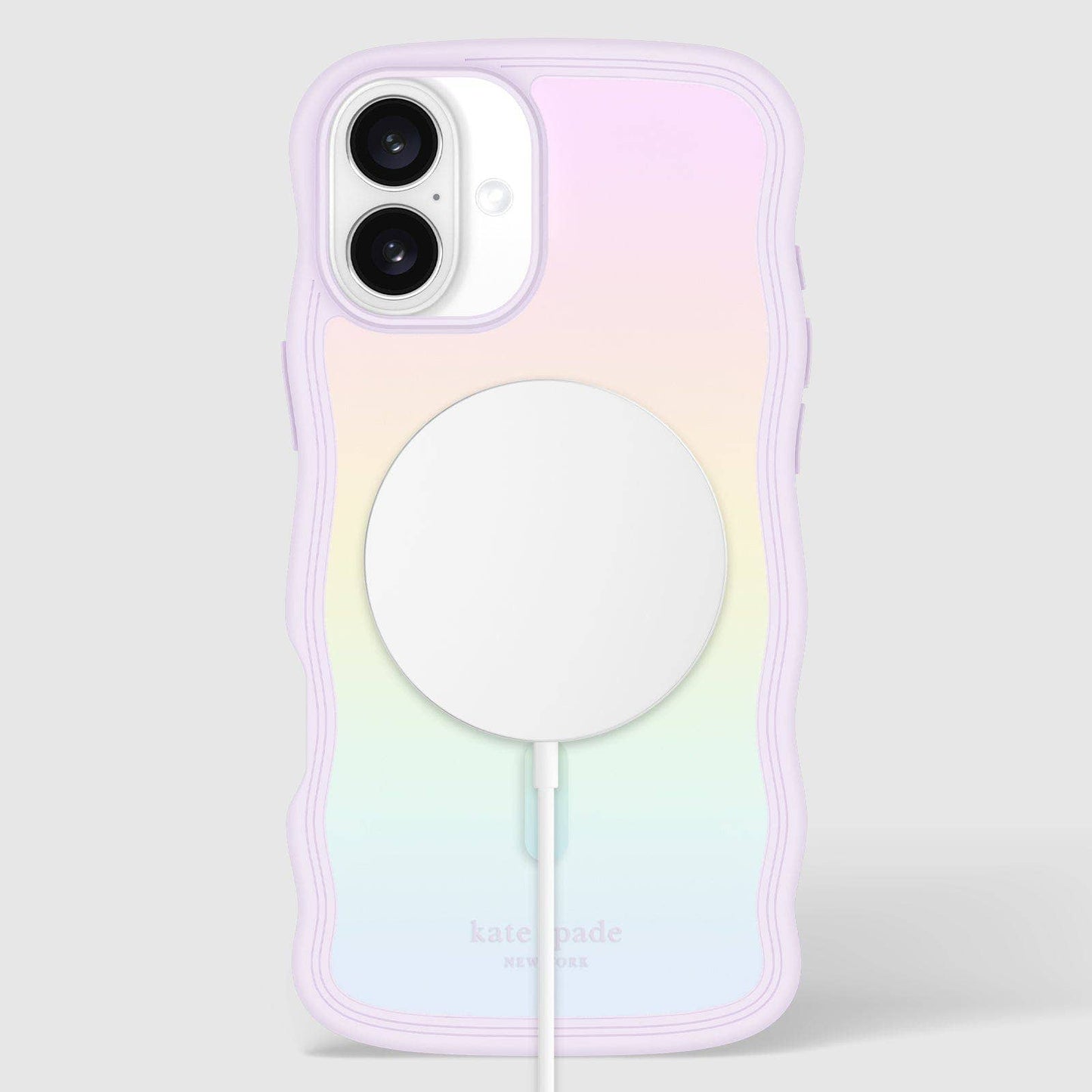 Kate spade new york iPhone 16 Plus Wavy Opal Iridescent