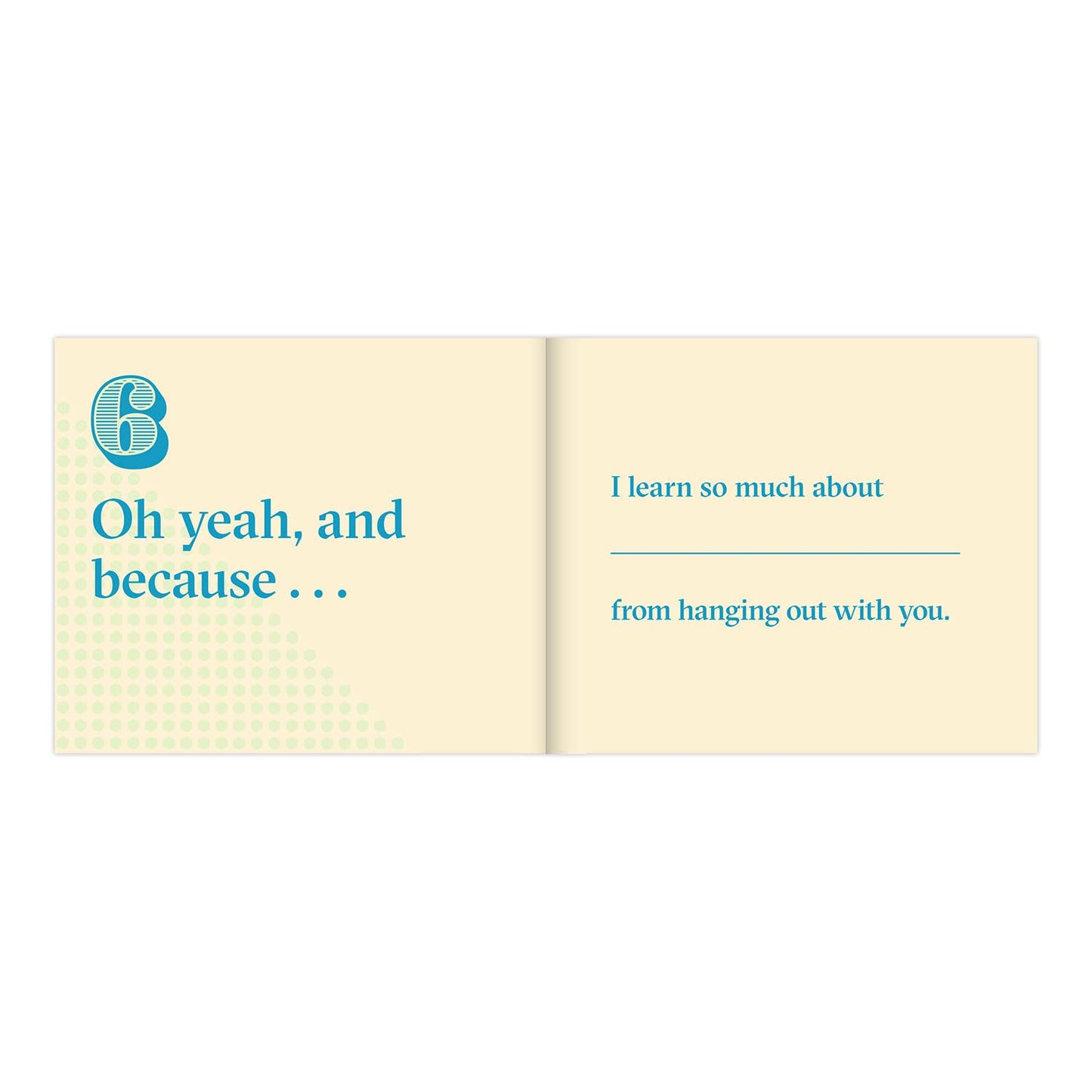 I Love You Because …   Fill in the Love® Book