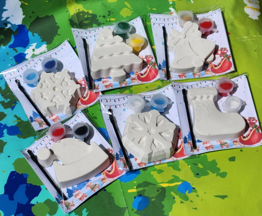 Christmas Paint Your Own Kits | Holiday Party Favors | DIY