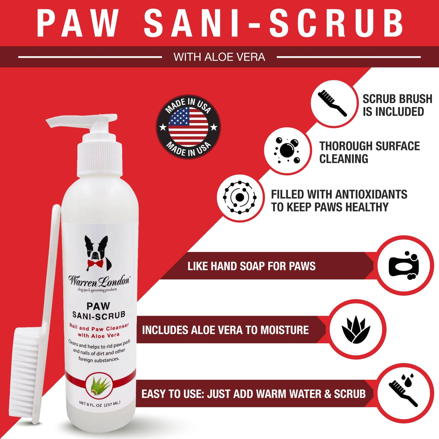 Paw Sani-Scrub - 2 Sizes