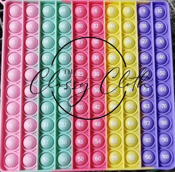 Fidget Toy Multiplication Learning Tool RTS