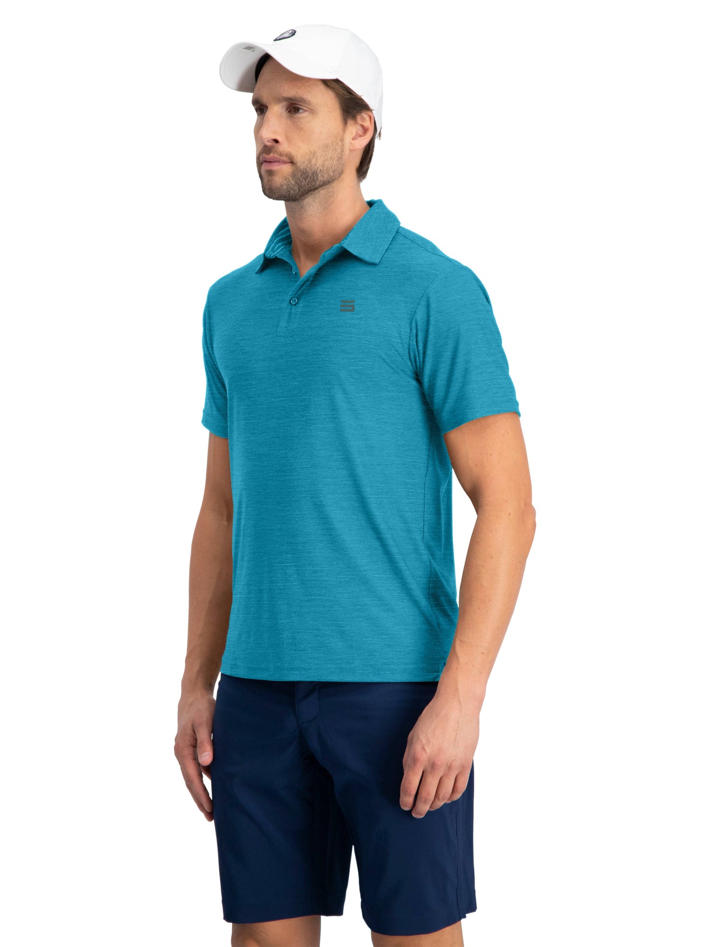 Men's Quick Dry Golf Shirts - Short Sleeve, Athletic Polo