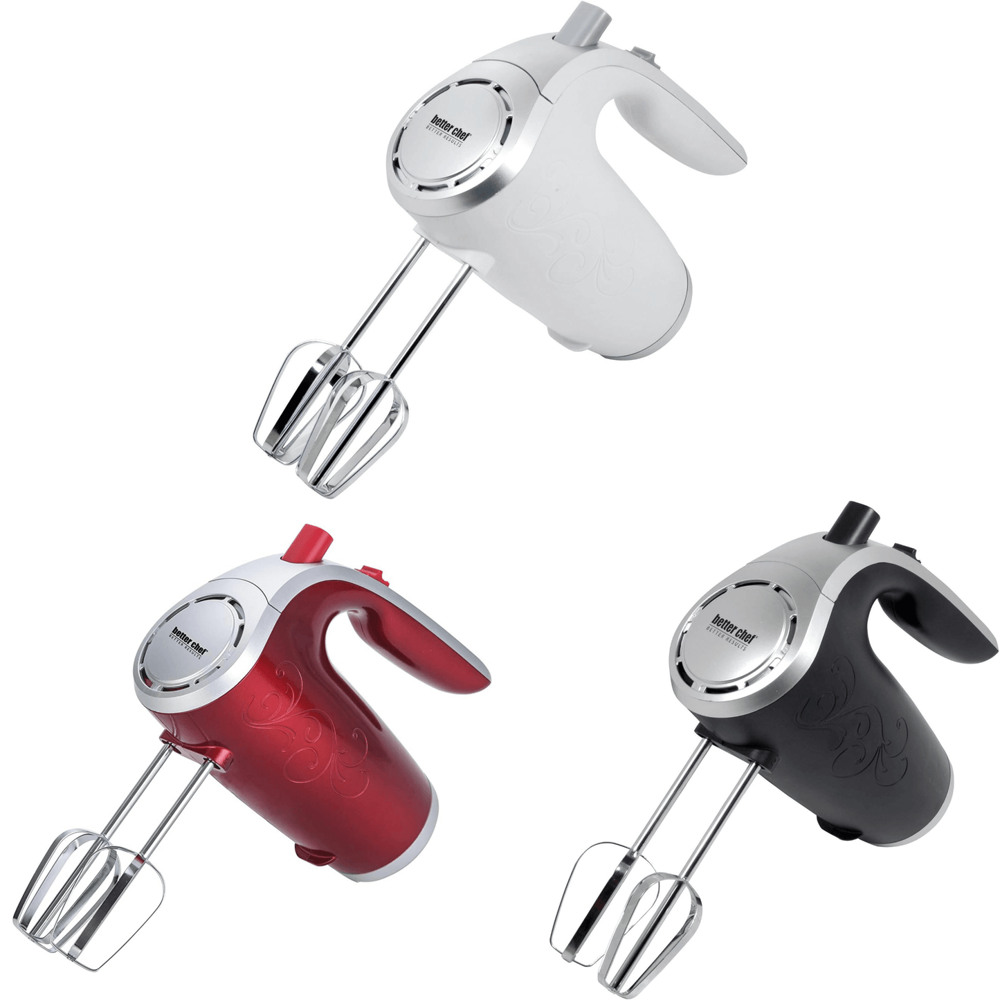 Better Chef 5-Speed 150W Hand Mixer with Storage Clip