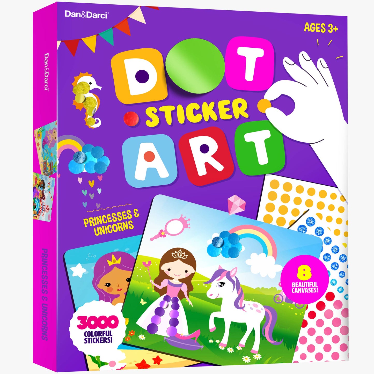 Mess-Free Dot Sticker Art For Kids, Sticker Book for Toddler