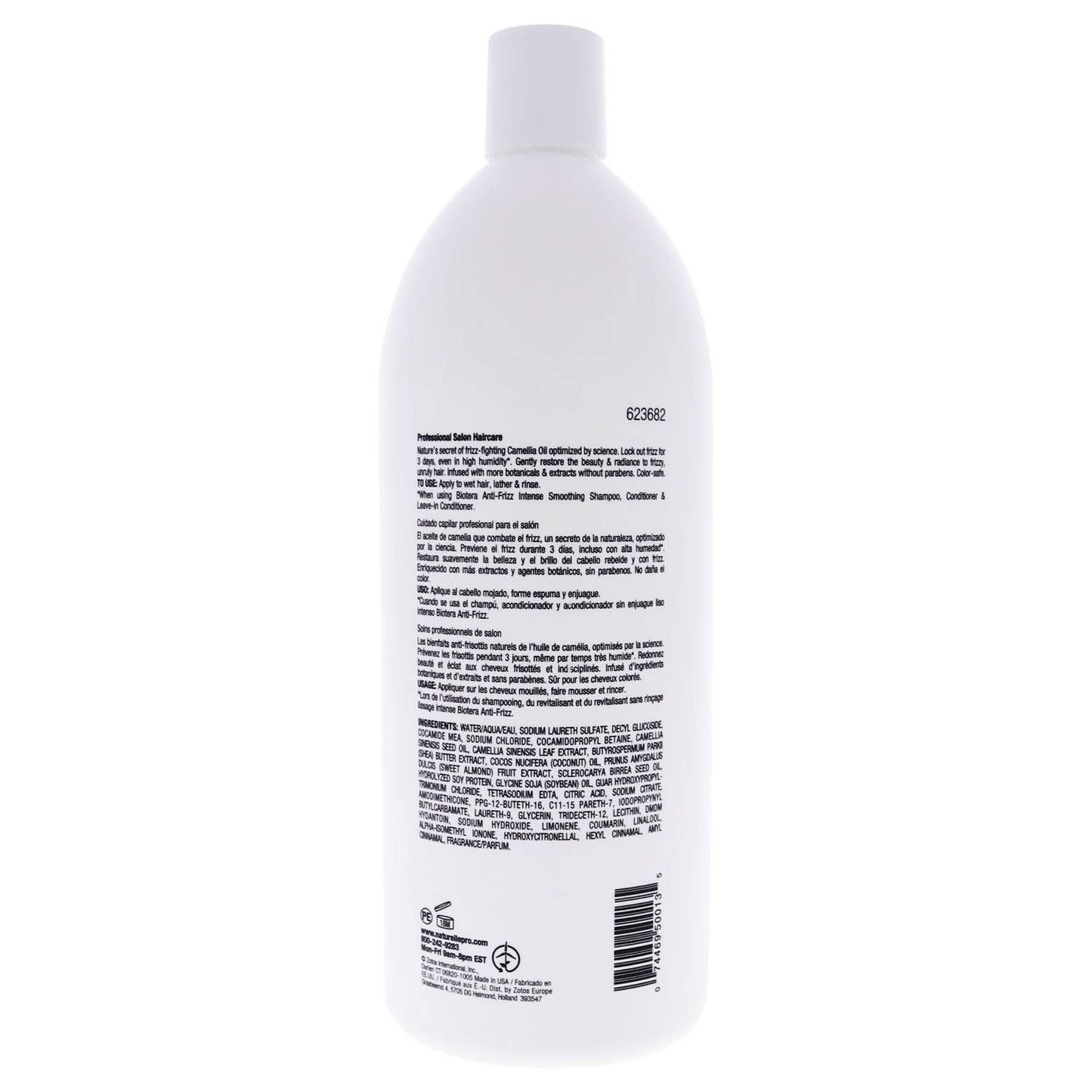 Biotera Anti Frizz Intense Smoothing Shampoo, 32 Oz.