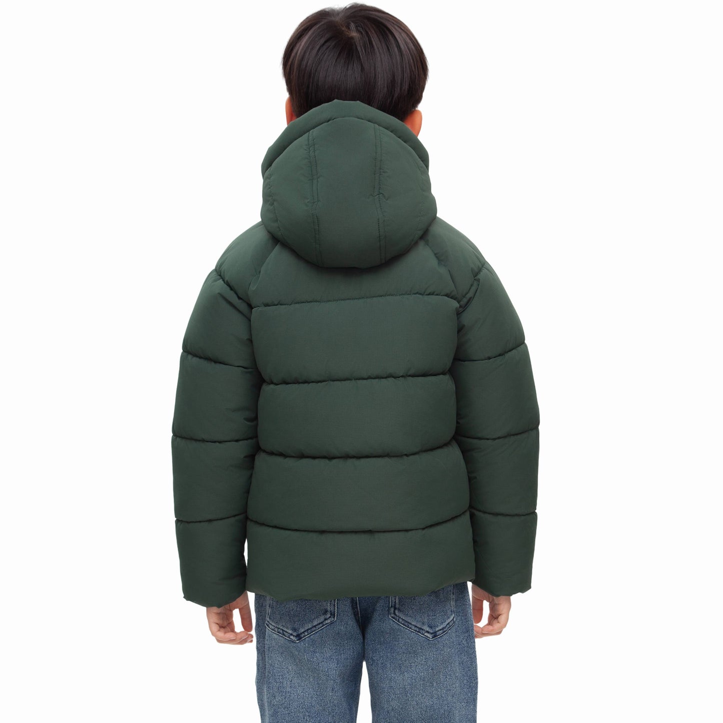 Boys' Ripstop Winter Coat Kids' Fleece Lined Jacket