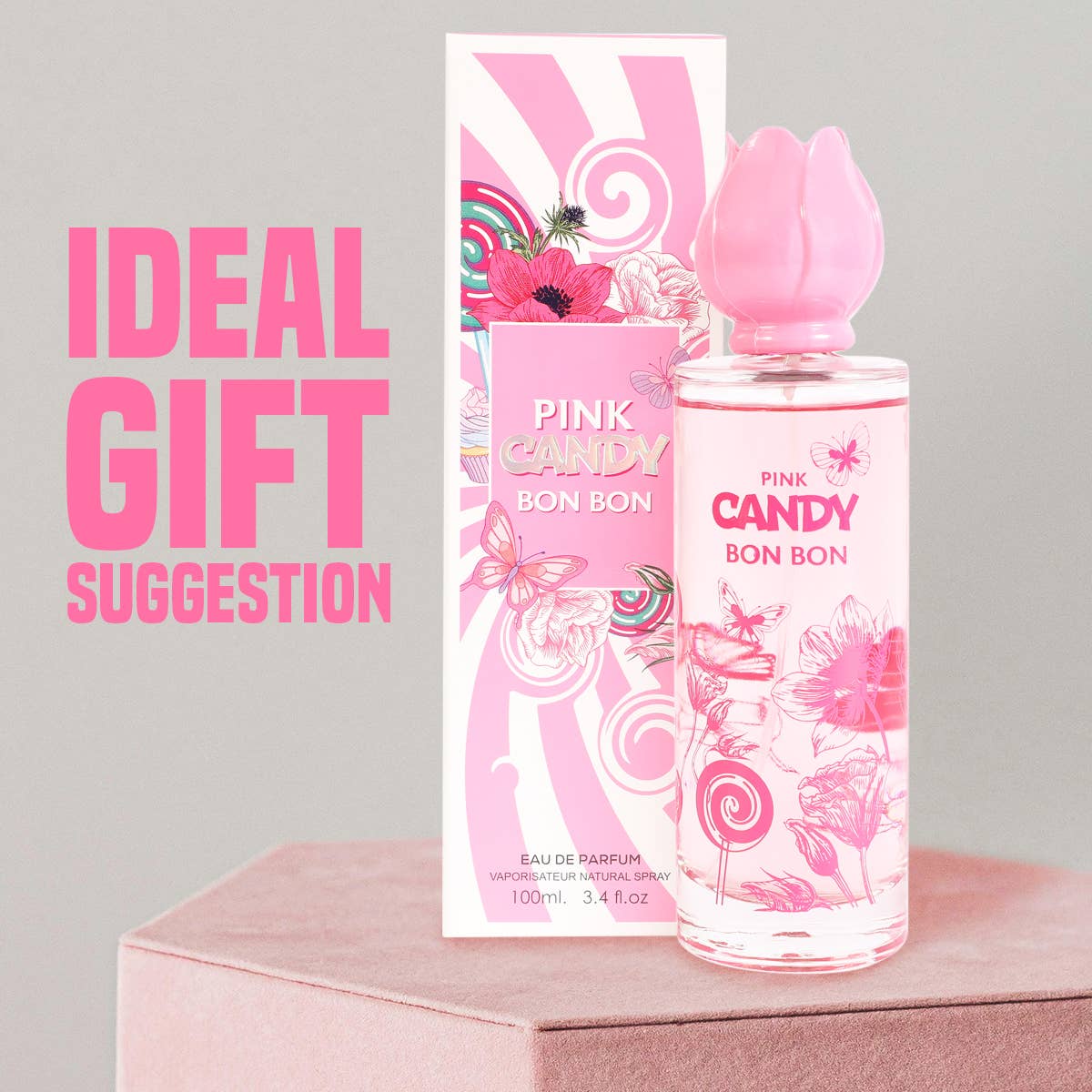 Pink Candy Bonbon Spray Perfume Eau De Parfum For Women