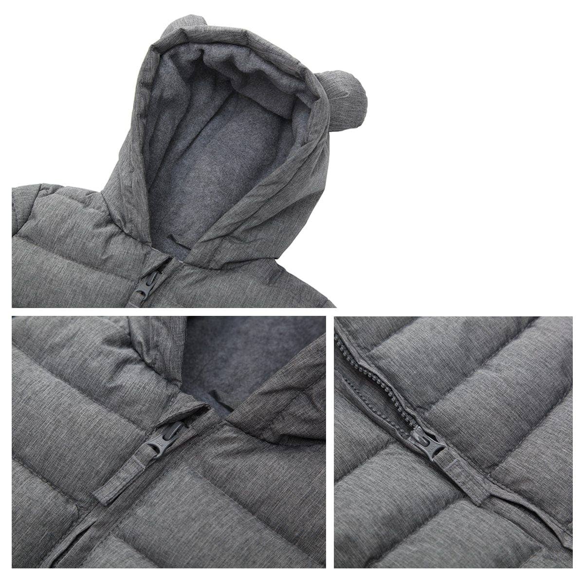 Baby Toddler Boys' Fleece Lined Puffer Jacket
