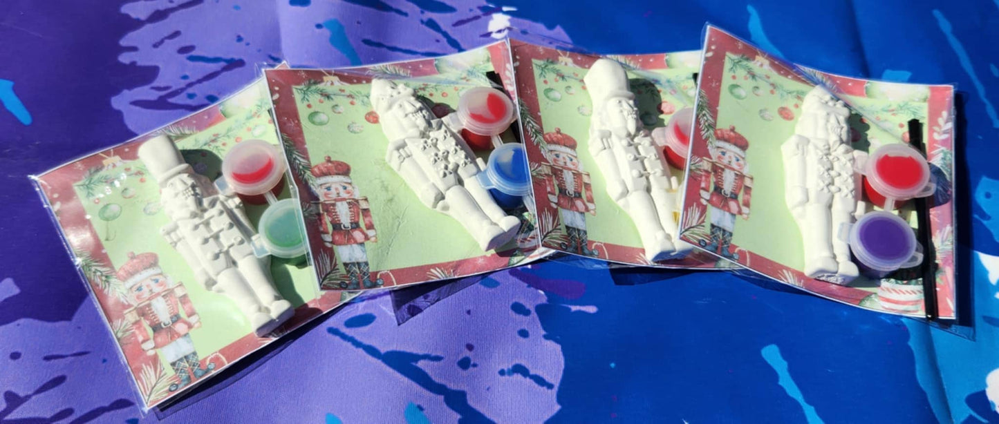 Christmas Toy Soldier Paint Kits for Kids – DIY Craft