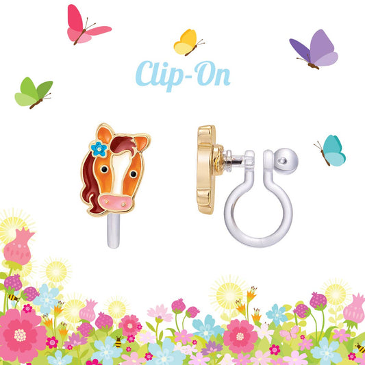 CLIP ON Cutie Earrings | Pretty Pony