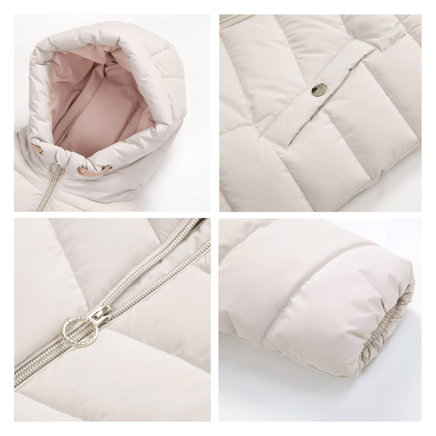Girls' Light Long Coat Puffer Jacket