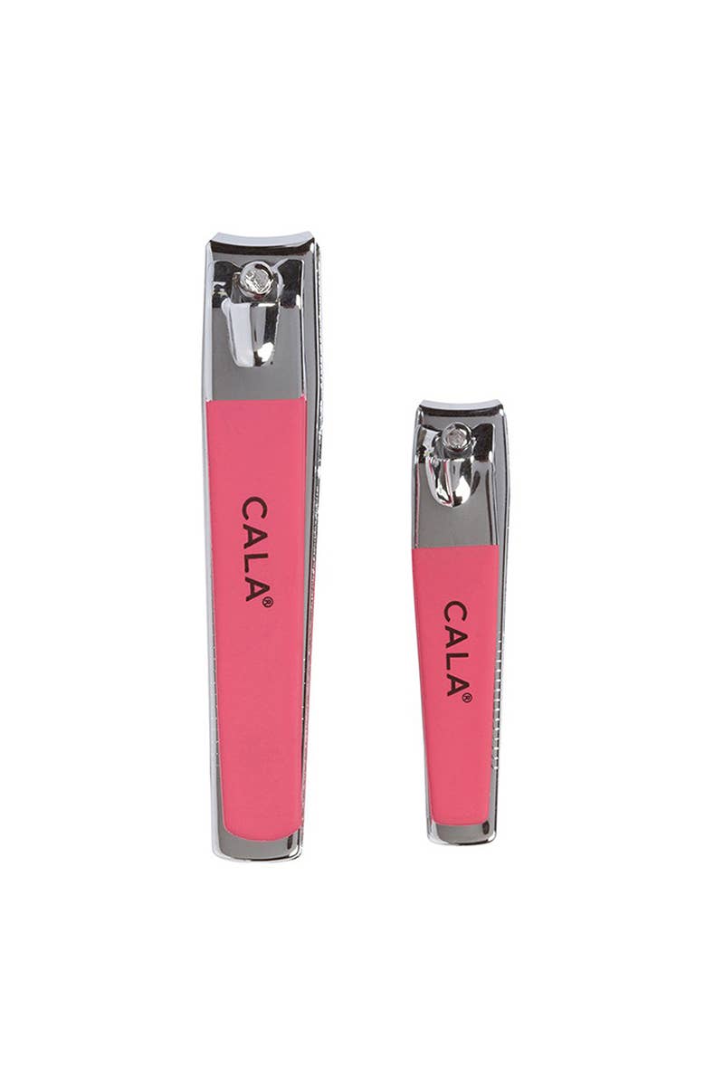 CALA 50812 Coral Soft Touch Clipper Duo Set