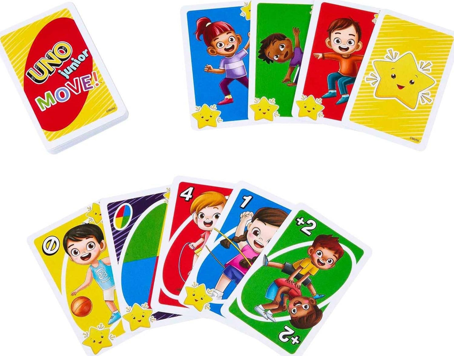 MATTEL UNO Card JUNIOR Move Game